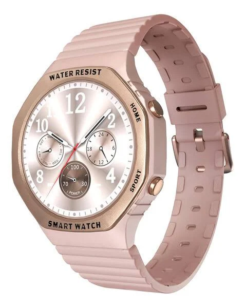 Zegarek Smartwatch Damski Hagen HC77.110.539 Różowy