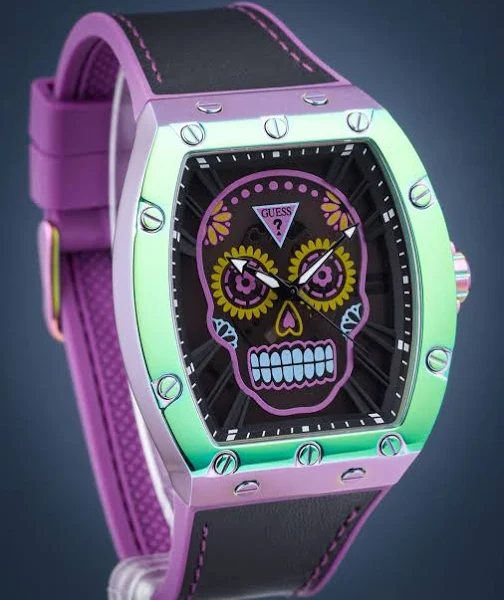 Zegarek Guess Day of The Dead Santa Muerte GW0506G2 męski