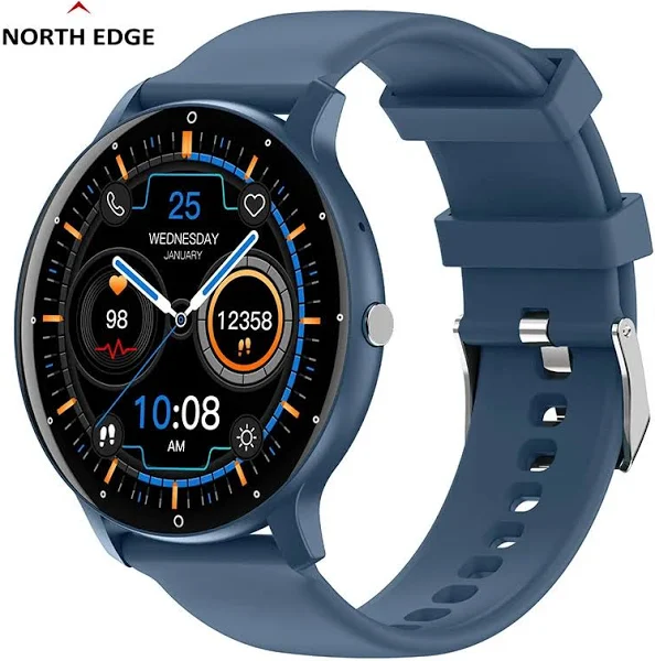 NORTH EDGE 2024 nowy inteligentny zegarek dla mężczyzn NL02C 1.28 Cal HD Bluetooth Call śledzenie