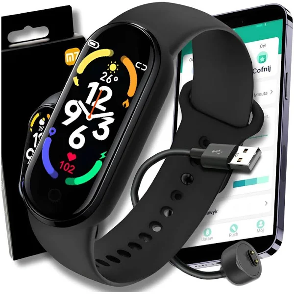 Smartband M7 Opaska Sportowa Smartwatch 2 Paski