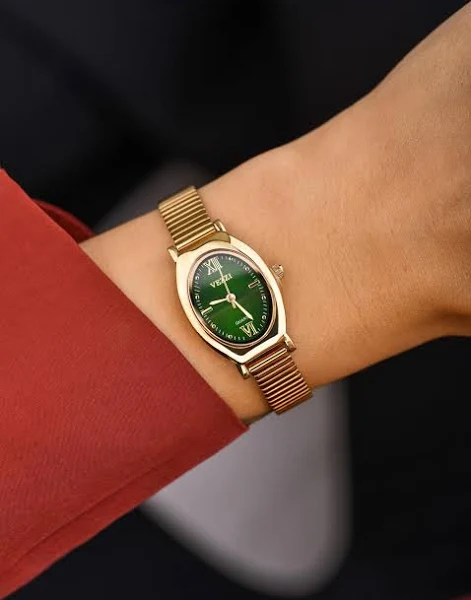 Zegarek Vezzi zielona tarcza