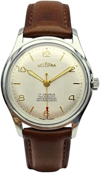 i idealny Używany Męski Zegarek Delbana 114096