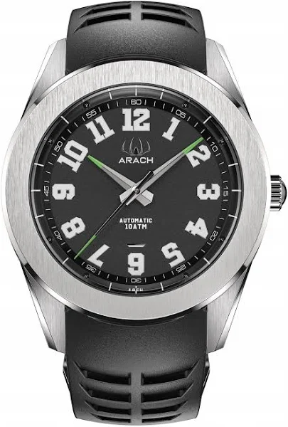 Czarny zegarek Arach A95H