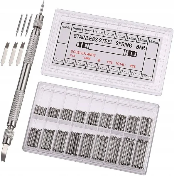 Teleskopy do Paska Zegarka Zegarków 360szt Zestaw