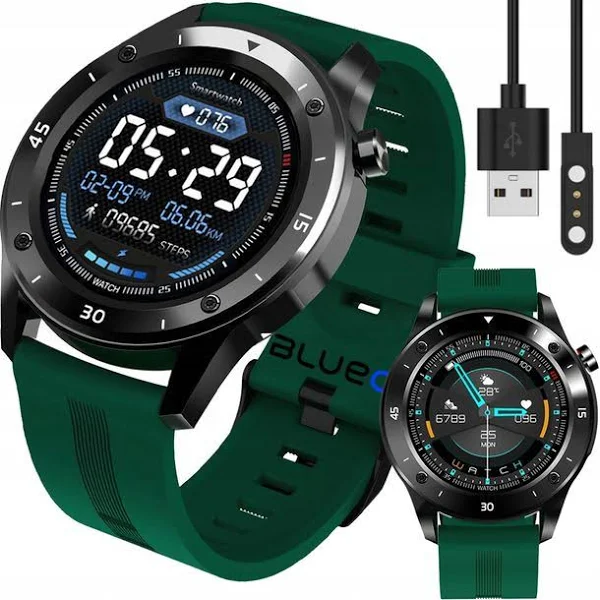 MODNY Zegarek Smartwatch WODOODPORNY Sportowy F22 GREEN