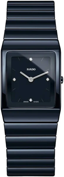 Rado Ceramica Lady Diamonds Quartz S Blue