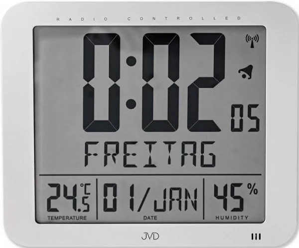 Zegar cyfrowy JVD DH9335.1 termometr