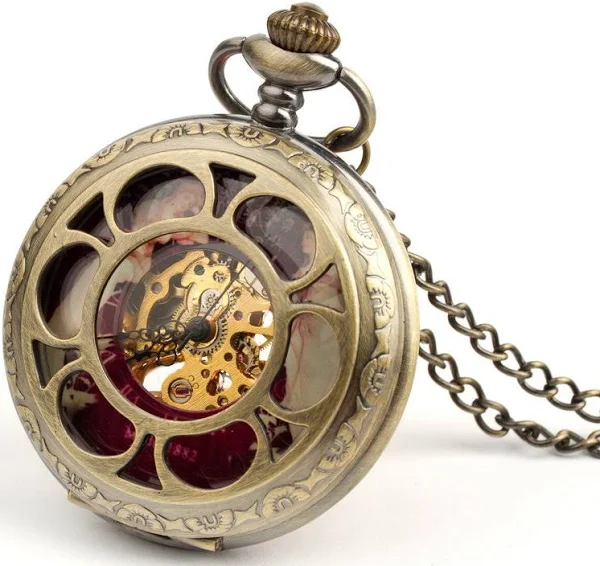 Empik Zegarek na łańcuszku Kwiatowe panienki