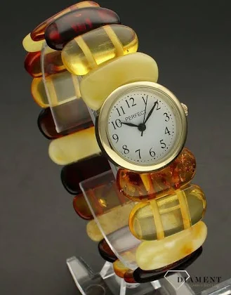 Zegarek Damski z Bursztynem 'Bałtycki Bursztyn X3