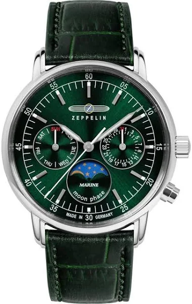 Zegarek damski Zeppelin LZ14 Marine Moonphase Lady 8635-4
