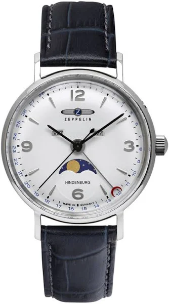 Zegarek Zeppelin Hindenburg Moonphase Lady 8077-1