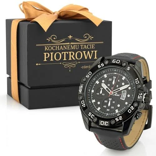 dla Zegarek G. Rossi 8754A5-1A3 męski z grawerem