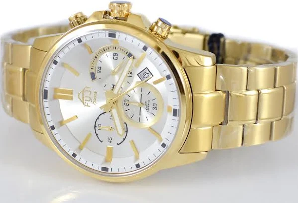 Zegarek Fuji Time Z Czarną Tarczą M7104Q