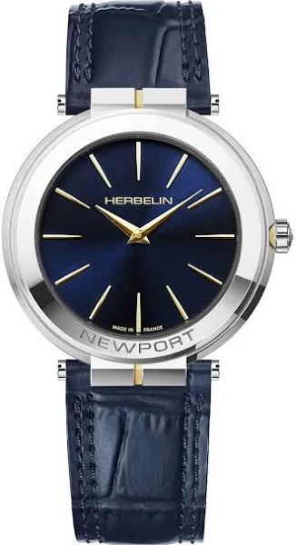 Herbelin Zegarek Newport Slim 19522T15BL