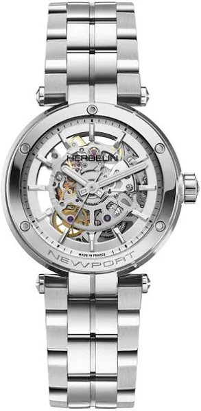 Zegarek damski Herbelin Newport Skeleton Automatic 1658BSQ12