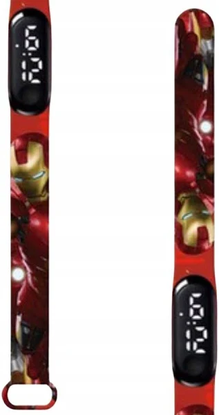 Zegarek cyfrowy LED Iron Man