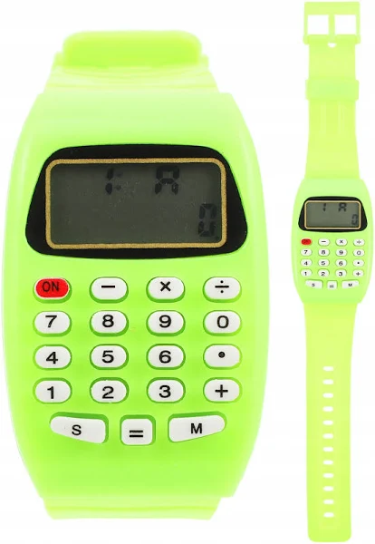 Zegarki Na Rękę Dla Dzieci Kalkulator 2 Szt,inny