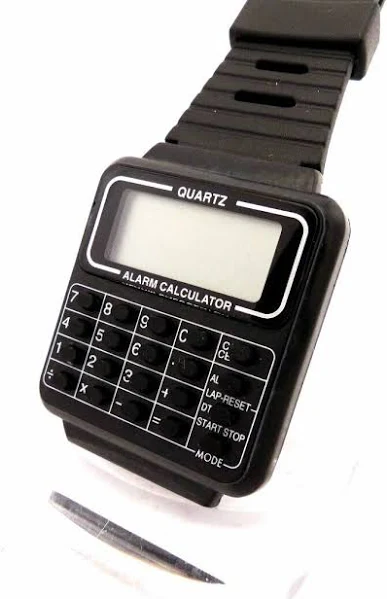 Cyfrowy kalkulator Zegarek na rękę Kwarcowy