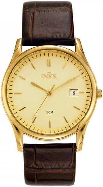 Inex Mens Gold/Gold A69475D7I
