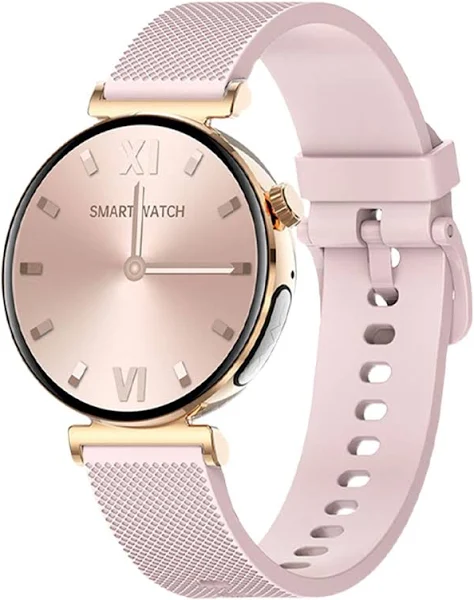 Knauermann PRO 3 Mini złoty zegarek zdrowotny smartwatch z funkcją telefonii