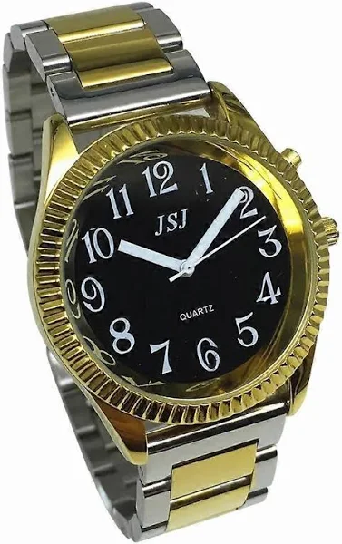 Francuski mówiący zegarek z funkcją alarmu mówioną datą i godziną