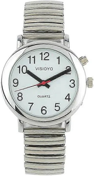 Niemiecki zegarek z alarmem datą i czasem mówienia