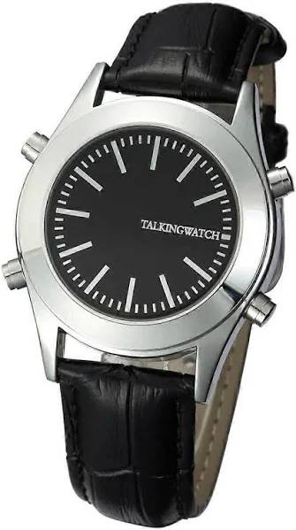 Mówiący zegarek w języku portugalskim dla osób niewidomych lub niedowidzących z alarmem zegarek kwarcowy w magazynie 2014 Najnowszy