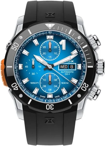 Zegarek edox co-1 chronograph automatic 01128-3nocabuild