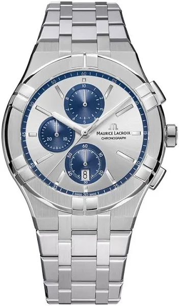 Maurice Lacroix Aikon Gent Chronograph Quartz Steel Blue Panda
