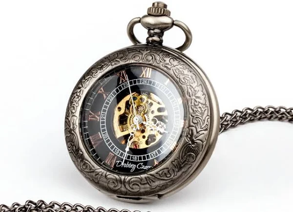 Empik Zegarek na łańcuszku Elegancja Czerni II