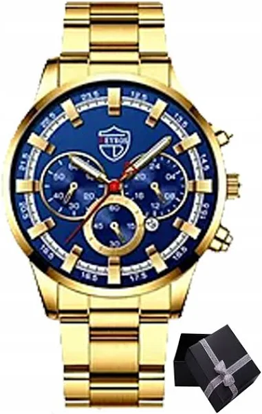 Zegarek Niebieska Tarcza Blue Data Pudełko Dzień Ojca C3340