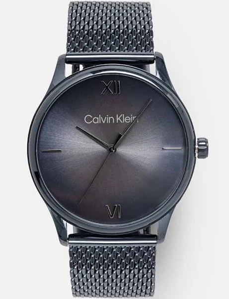 Calvin Klein zegarek męski kolor granatowy 25200451