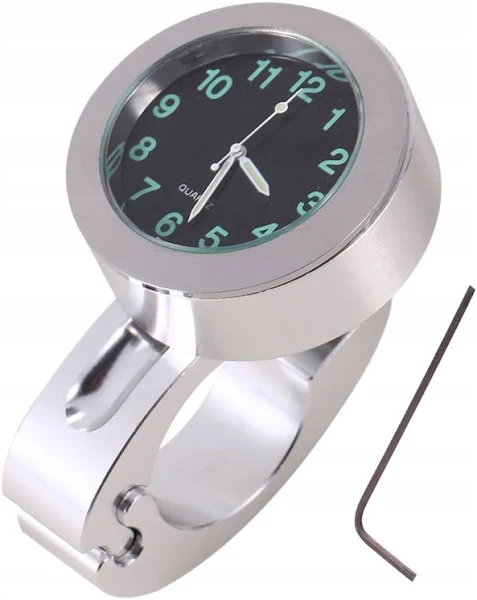 Motocyklowy Zegarek na kierownicy