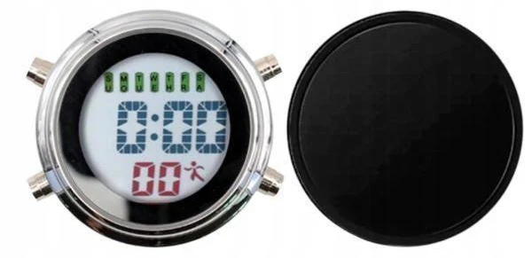 2x zegarek na motocykl łódź zegar łazienkowy