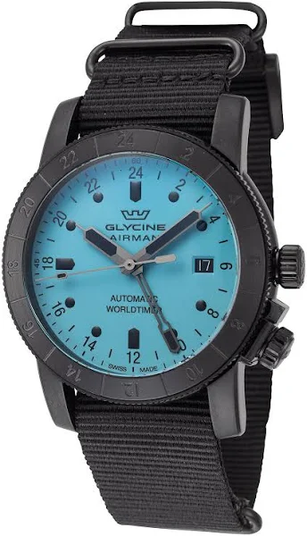 GL0490 Glycine Męski współczesny zegarek lotniczy