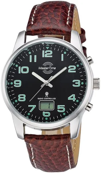 Men's Master Time MTGA-10426-22L Radio Controlled Basic