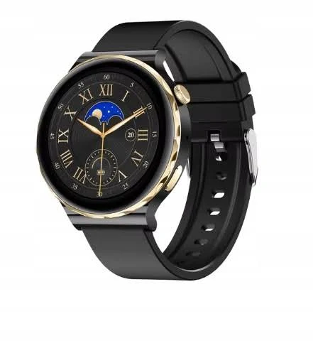 Smartwatch Rose Gold Watch Damski Monitor pracy serca