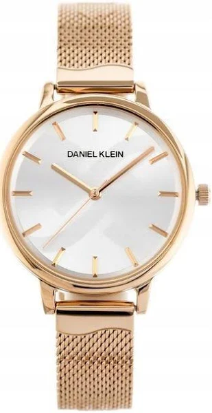 Damski Zegarek Rose Gold Klasyczny D.klein Na Prezent Dla Kobiety