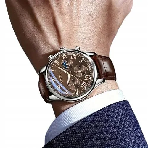 Zegarek Analogowy Kwarcowy Stylowy