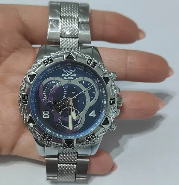 Zegarek Męski Z Bransoletką Stalowy 983