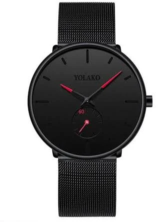 Zegarek Męski Z Bransoletką Stalowy