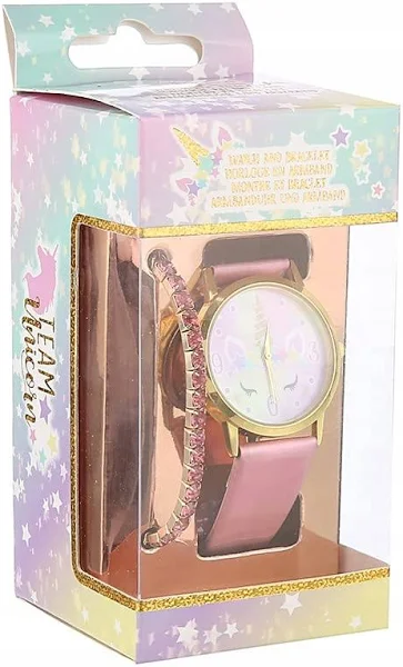 Taldec Zegarek i bransoletka Jednorożec