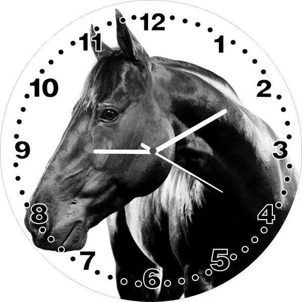 naSciane Zegar ścienny Koń Konie Konik na prezent