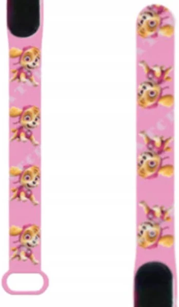 Zegarek cyfrowy LED Psi patrol Różowy