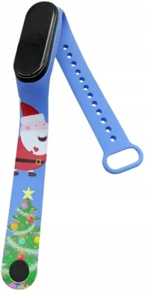 Zegarek cyfrowy LED Świnka Peppa i Mikołaj