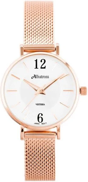 Zegarek Damski Albatross ABBC16 rose gold / silver