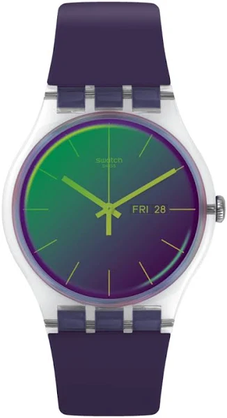 Zegarek Swatch Polapurple SO29K703