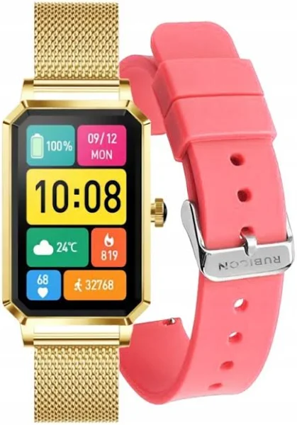 Smartwatch Damski Rubicon Własne Tarcze Grawer