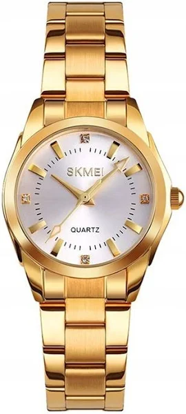 Skmei Mały Zegarek Damski złoty cc130