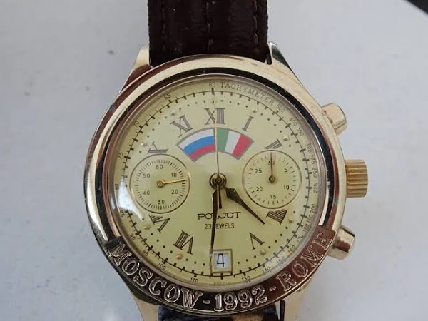 Poljot Chronograph 3133 Klasyczny standardowy rosyjski zegarek